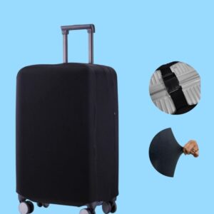 Funda para Maleta Negro Liso - Talla G (20-25 Kg)