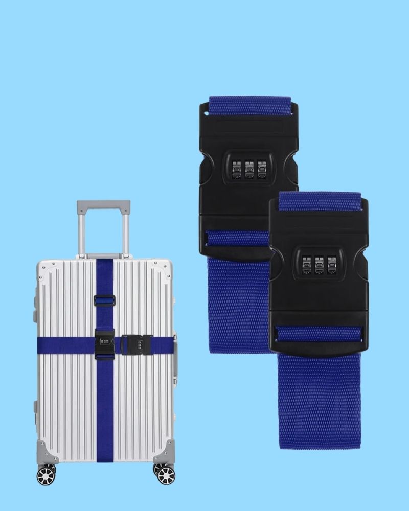 Kit x 2 Correas Protectoras con Clave Color Azul