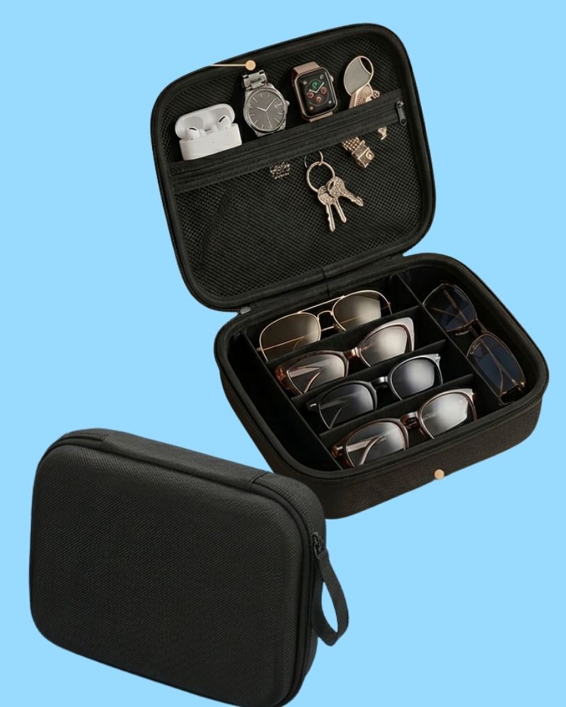 Estuche para gafas y accesorios personales