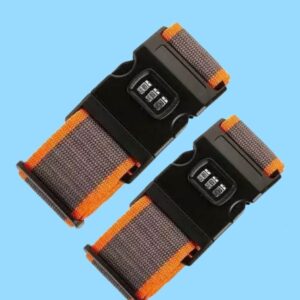 Kit x 2 Correas Protectoras con Clave Color Naranja y Plomo