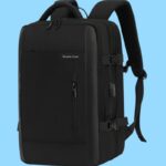 Mochila viajera Unisex Color Negro