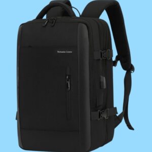 Mochila viajera Unisex Color Negro