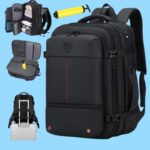 Mochila viajera con compresión de aire